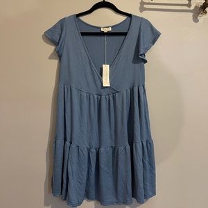 See You Monday Tiered Mini Dress